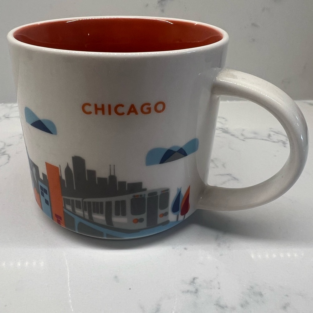 Starbucks Chicago You are Here Collection Coffee Mug from 2014 14oz